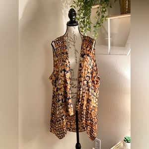 Baccini sleeveless kimono Sz: 22/24W
